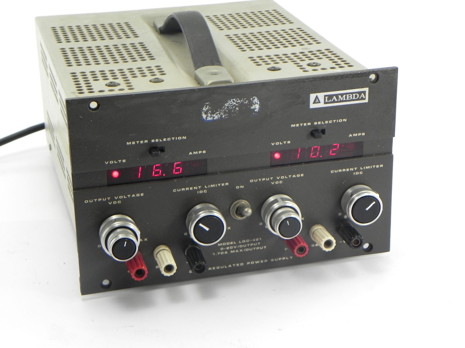 Details about   Lambda LQD-421 Dual Regulated DC Power Supply 0-20V 
