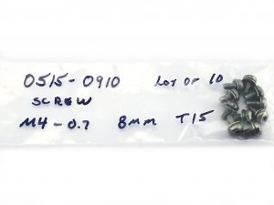 Keysight 0515-0910 Screw, Pan HD M4X0.7 8mm-LG SST-300 T15 Lot of 10