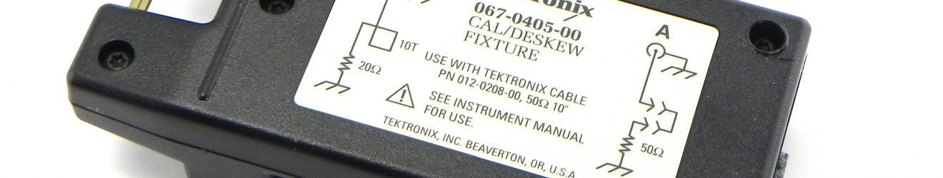 Tektronix 067-0405-00 Calibration and Deskew Fixture