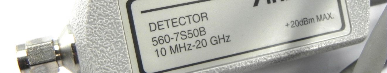 Anritsu 560-7S50 RF Detector, 10MHz to 26.5GHz  – Wiltron