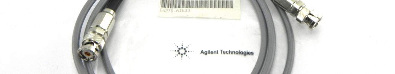 HP/Agilent Keysight E5270-61633 NFTS Cable Assembly Triaxial 1.5m long
