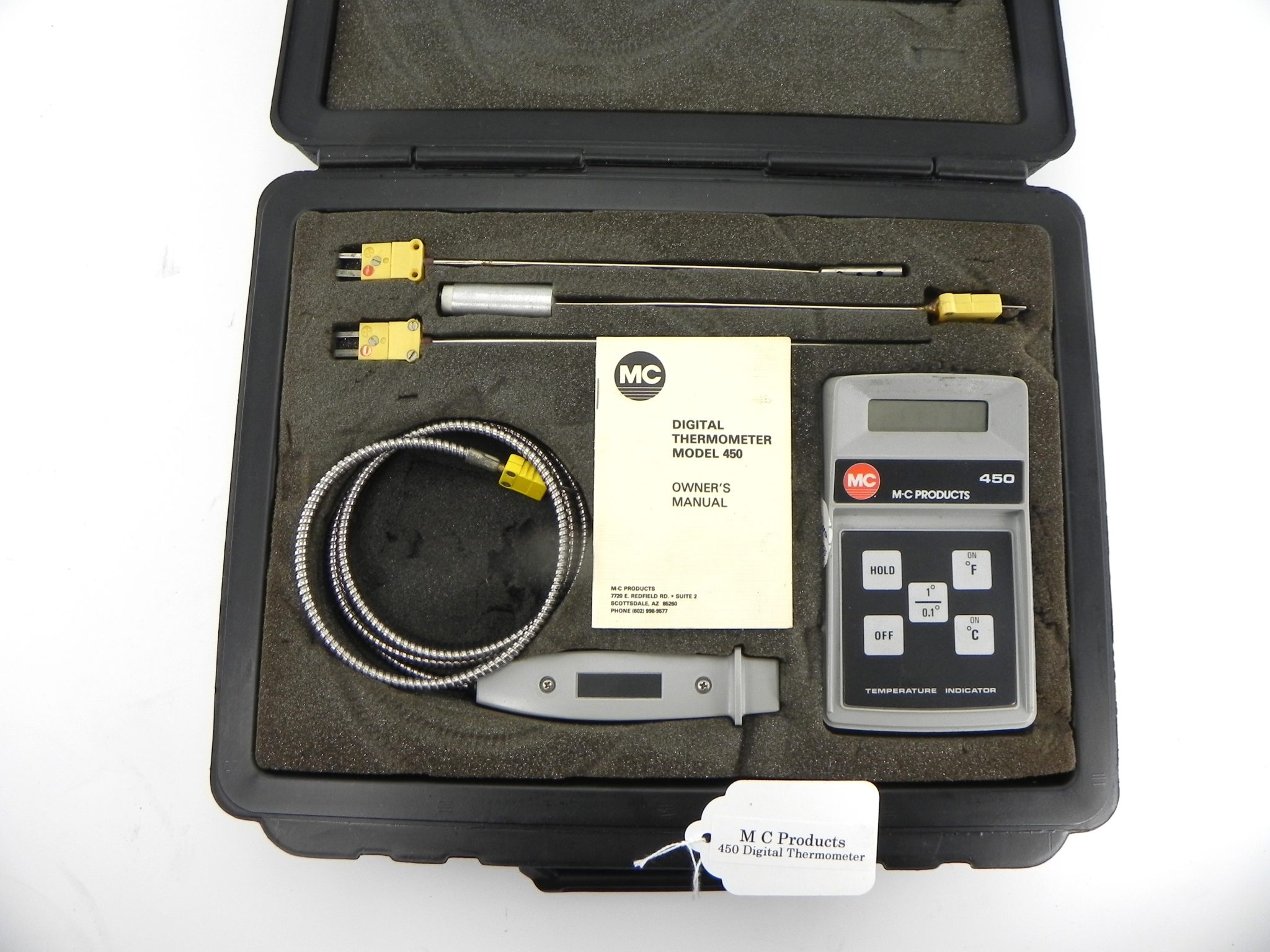 MC Products 450 Digital Thermometer Kit Global Test Equipment