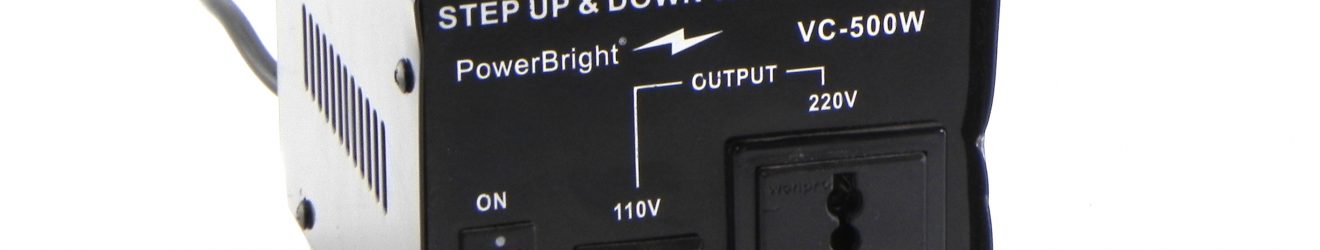 Power Bright VC-500W Step Up & Down Transformer