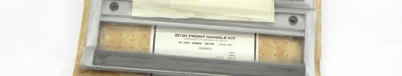 Keysight 5061-9691 Front Handle Kit 221.5H mm, 8.75 in Mint Gray – NEW