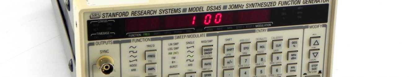 Stanford Research DS345 Synthesized Function Generator, 30 MHz with Option 01