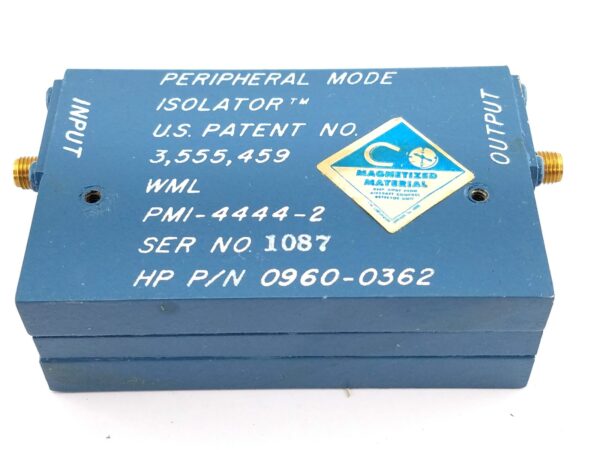 HP/Agilent Keysight 0960-0362 Isolator 2-6.2 GHz SMA