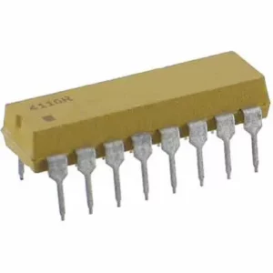 Bourns 4116R-1-102LF Lot of 59, 47 Ohm ±1Ohm 250mW Power Per Element Isolated 8 Resistor Network/Array ±250ppm/°C 16-DIP