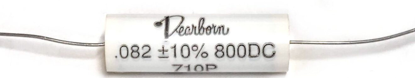 Dearborn 710P823X9800 Lot of 65, Film Capacitor, 800DC, .082 +/-10%, Through Hole