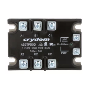 Crydom A53TP50D Solid State Relay - Industrial Mount PM IP00 3P-SSR 530 VAC/50A,90-280V,ZC
