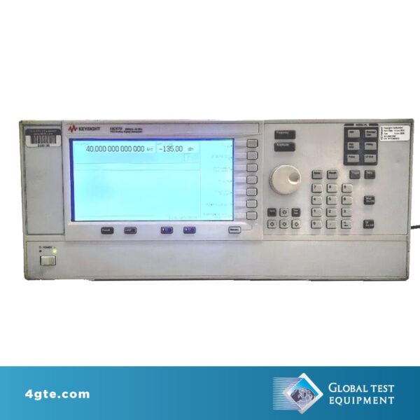 Keysight E8257D with Options 520/007/1E1/1EA/UNU/UNX PSG Analog Signal Generator, 100 kHz to 20 GHz