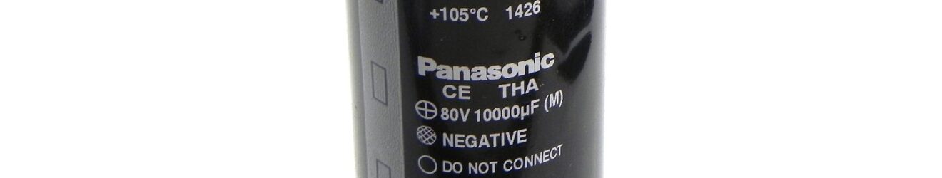 Panasonic ECE-T1KA103EA 10000 Ã‚ÂµF 80 V Aluminum Electrolytic Capacitors Radial, Can – Snap-In – 4 Lead 31mOhm 3000 Hrs @ 105Ã‚Â°C