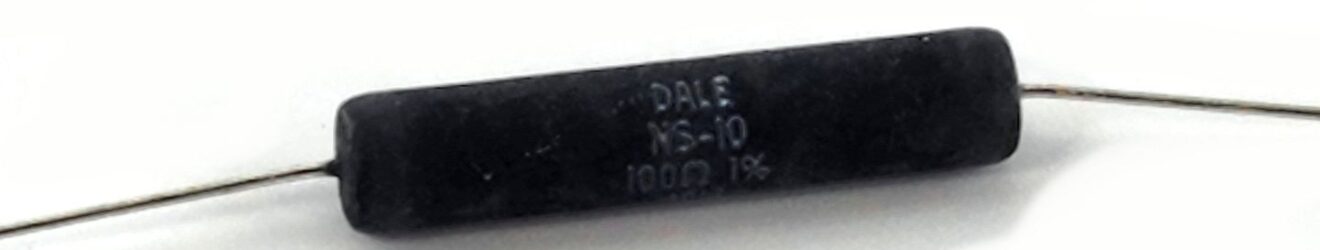 Vishay NS010100R0FE12 Lot of 15, Wirewound Resistors – Through Hole 100ohms 1% 10watt