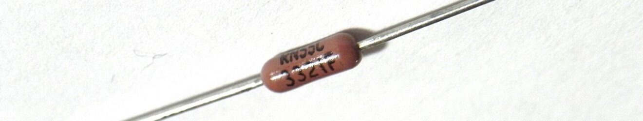 Vishay RN55C3321F Lot of 350, Metal Film Resistors – Through Hole 1/10watt 3.32Kohms 1%
