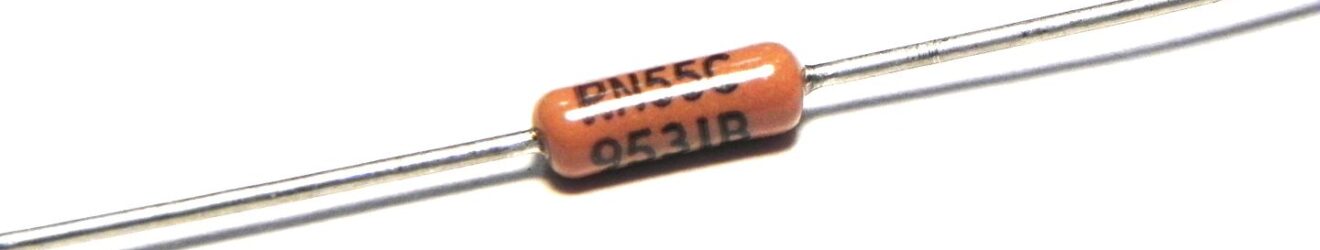 Vishay RN55C1651F Lot of 300, Metal Film Resistors – Through Hole 1/10watt 1.65Kohms 1% 50ppm
