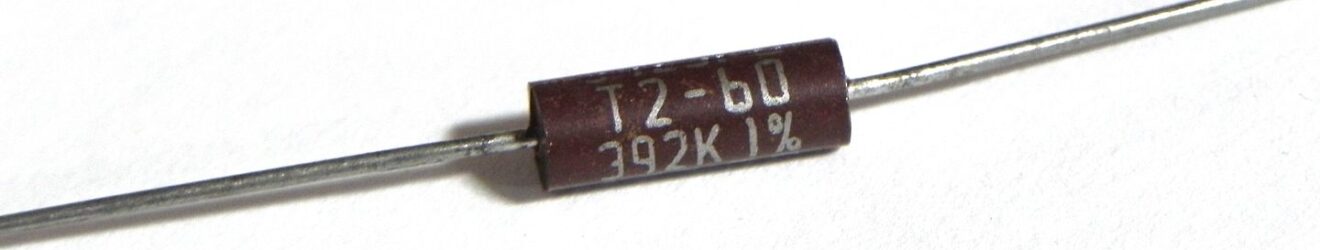 Caddock MG780-20.0M-1% Lot of 5, High Voltage Resistor, 15 kV, 20Mohm, 7.5W, 1%