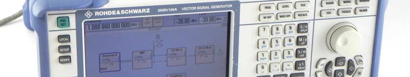 Rohde & Schwarz SMBV100A Vector Signal Generator, 9 kHz to 3 GHz with options
