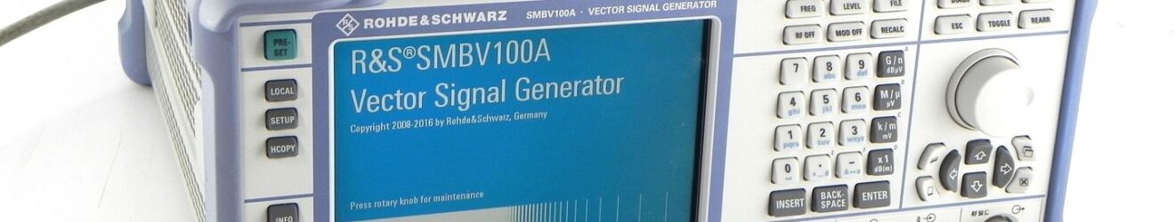 Rohde & Schwarz SMBV100A Vector Signal Generator, 9 kHz to 6 GHz with options