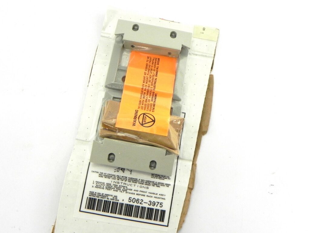 Keysight 50623975 Rack Mount Kit 88.1H mm, 3.5 in NEW Parchment White Global Test Equipment