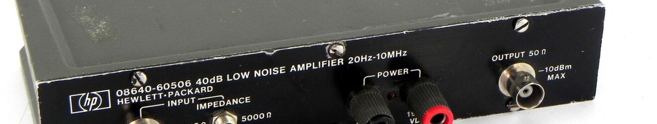 Keysight 08640-60506  40dB Low Noise Amplifier 20Hz-10MHz