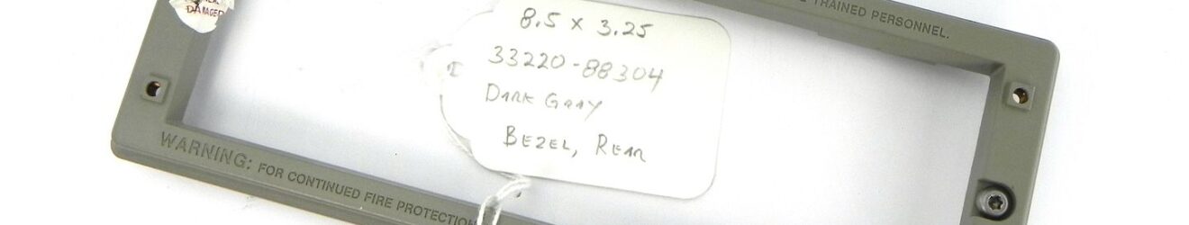 Keysight 33220-88304 Rear Bezel for 34401A sized units Dark Gray