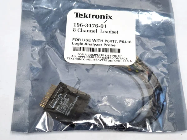Tektronix 196-3476-01 8ch Lead Set, Single-Ended for P6417 / 18 LA Probe