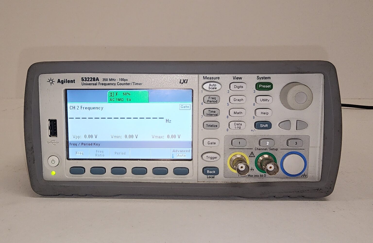 HP/Agilent Keysight 53220A 350 MHz Universal Frequency Counter/Timer