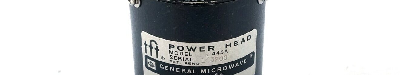 General Microwave N445A Power Head 10 mW Avg RF Power