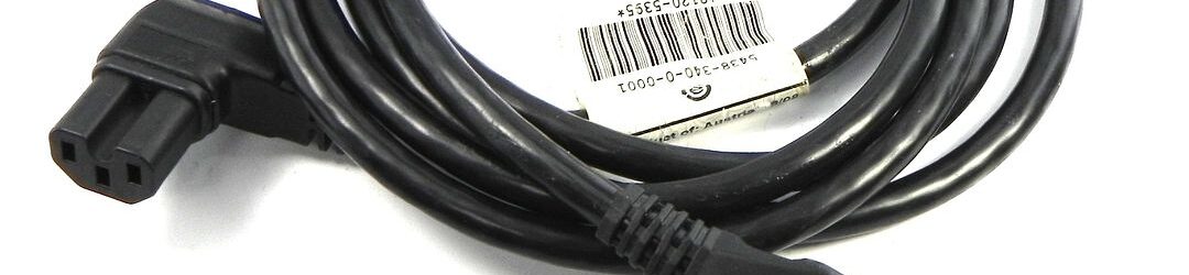 Keysight 8120-5395 Cable-Assembly Power Cord 16AWG 498G-Plug C15W-Socket 3-Conductor 125VAC PVC