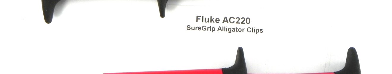 Fluke AC220 Sure Grip Alligator Clips
