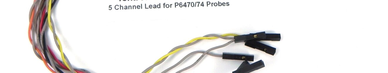 Tektronix 012-1580-00 5 Channel Lead for P6470/74 Probes