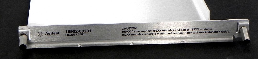 Keysight 16902-00201 Filler Panel for 167XX, 169XX Series Logic Analyzers
