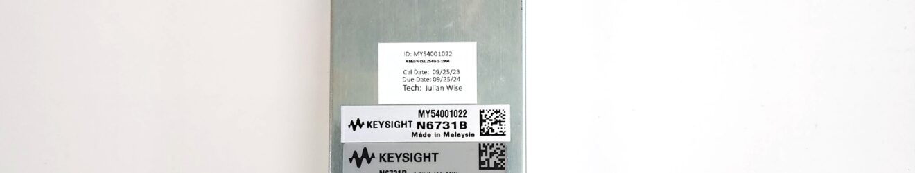 Keysight N6731B DC Power Module 0-5V, 0-10A, 50W