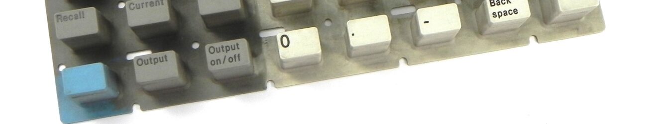 Keysight 06612-40001 Keypad Replacement for 663XB Series Power Supplies
