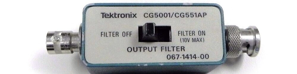 Tektronix 067-1414-00 Output Filter