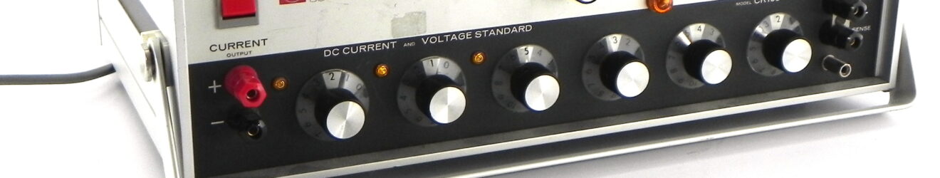 Electronic Development Corporation CR103 DC Voltage and Current Standard