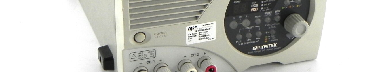 Instek PSB-2400L2 DC Power Supply, Switching, Dual Output, 2x 80 V / 40 A, 400 W