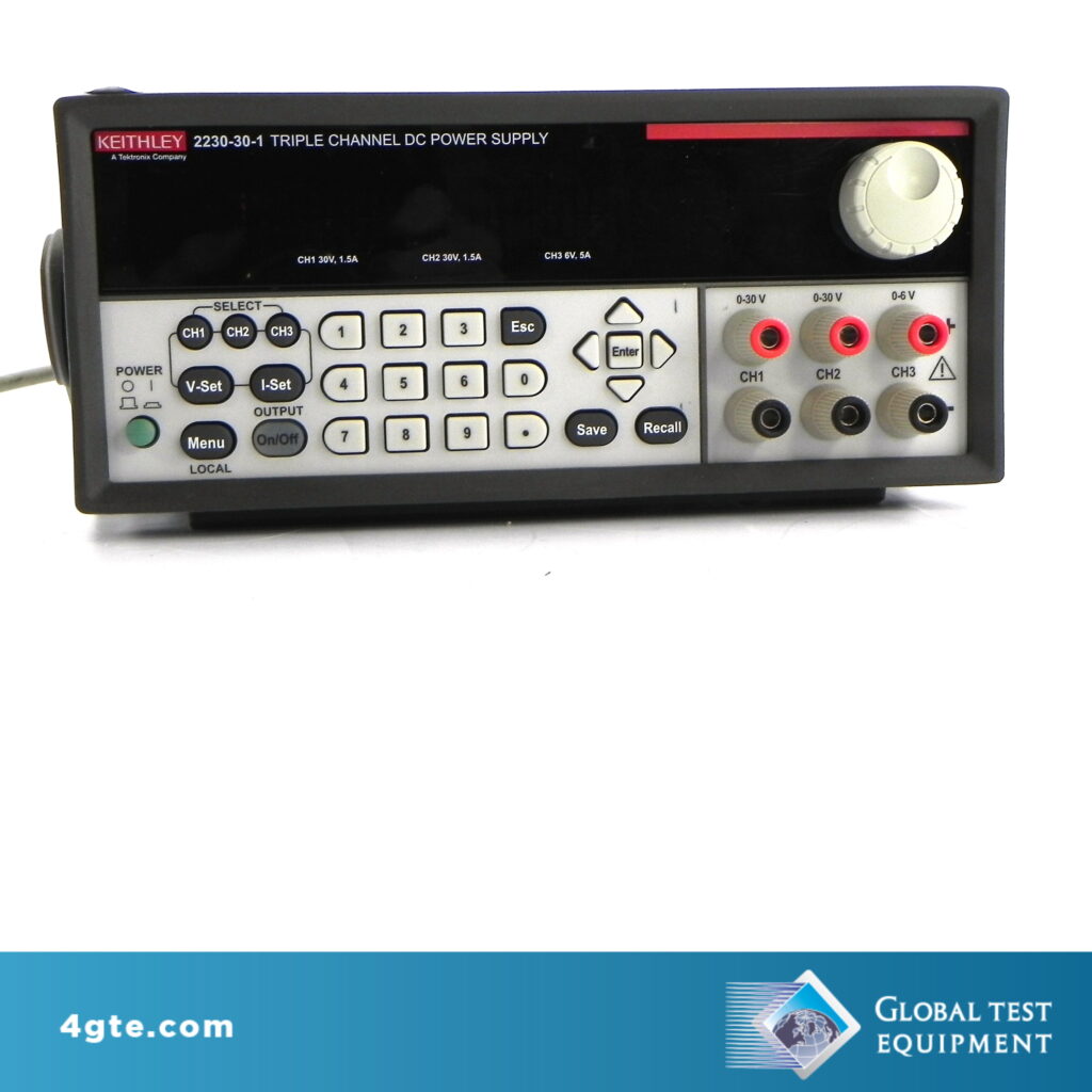 Keithley 2230-30-1 Triple-Output Programmable DC Power Supply w/USB