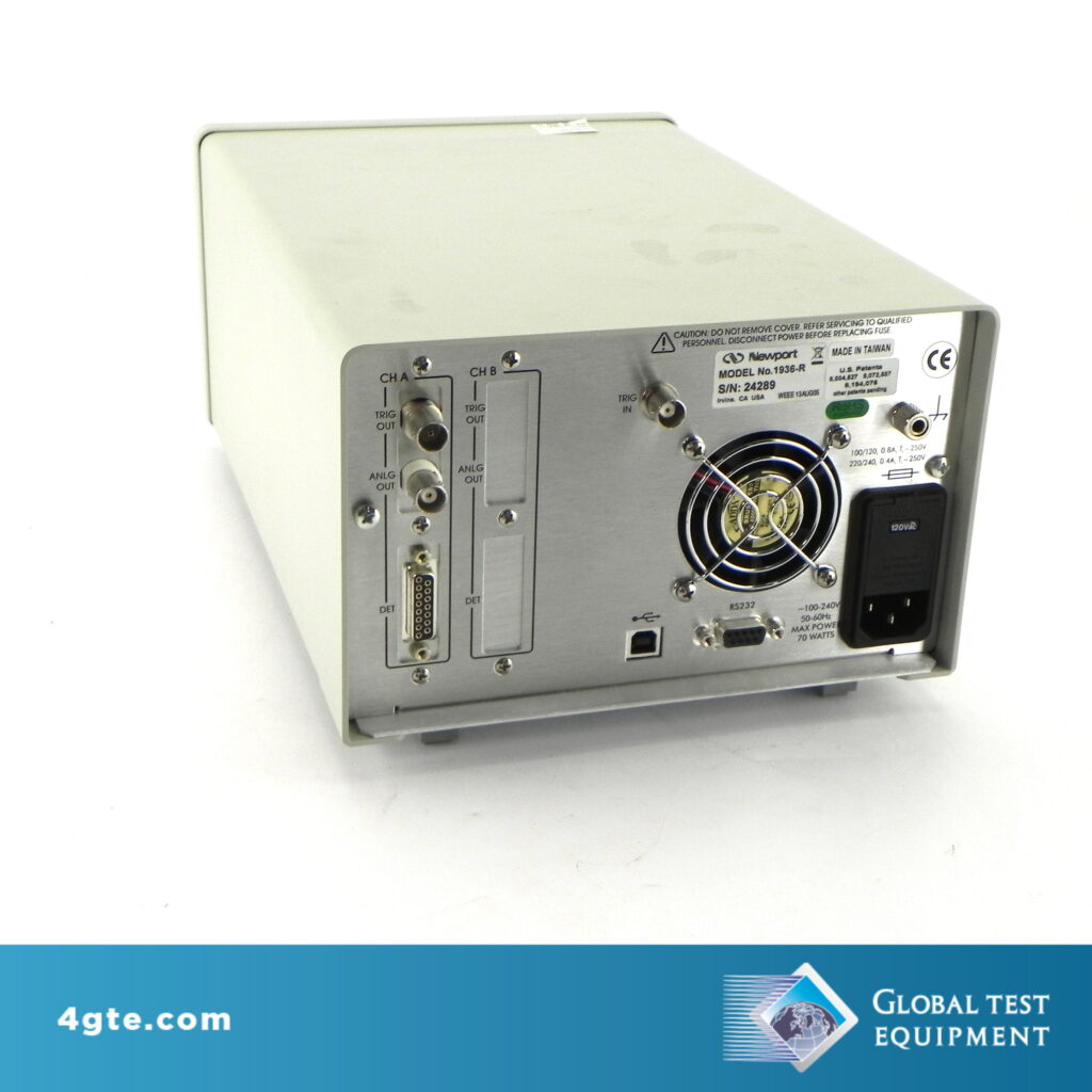 Newport 1936-R Single Channel Optical Power and Energy Meter, RoHS