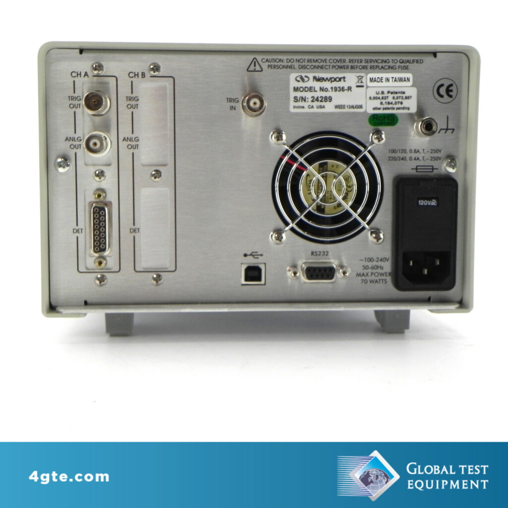 Newport 1936-R Single Channel Optical Power and Energy Meter, RoHS