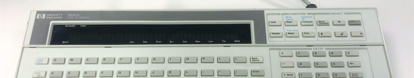 Keysight 66001A Modular Power System Keyboard