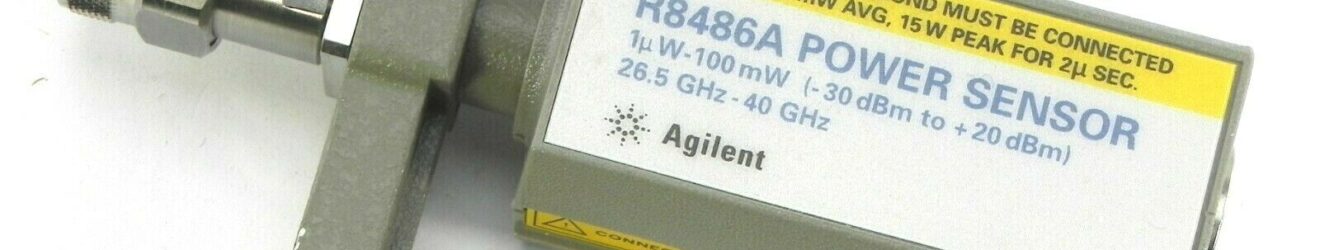 Keysight R8486A Thermocouple Waveguide Power Sensor, 26.5 GHz to 40 GHz