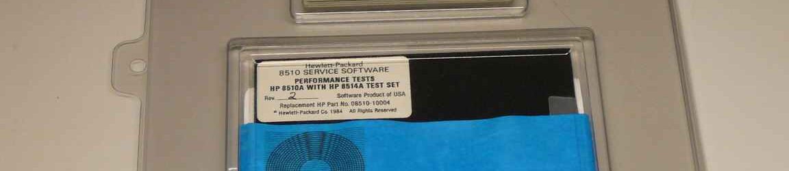 Keysight 08510-10004 Performance Test Software for 8510A with 8514A