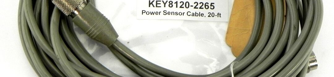 Keysight 8120-2265 Power Sensor Cable, 20-ft, Replaced By 11730C