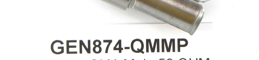 General Radio 874-QMMP GR874 to SMA Male 50 OHM