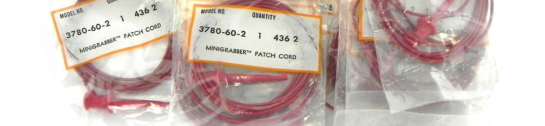 Pomona 3780-60-2 – NEW 60.0″ (1524.00mm) Mini Hook To Wire Leads, Red Lot of 12