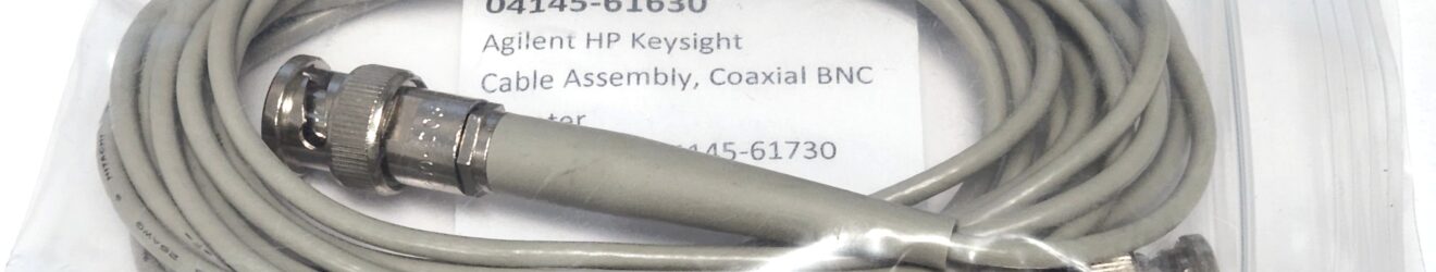 Keysight 04145-61630 BNC Cable Assembly, 3-Meter