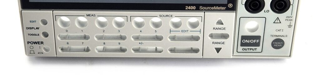 Keithley 2400-335B Front Panel for 2400 with Window and Input Connectors