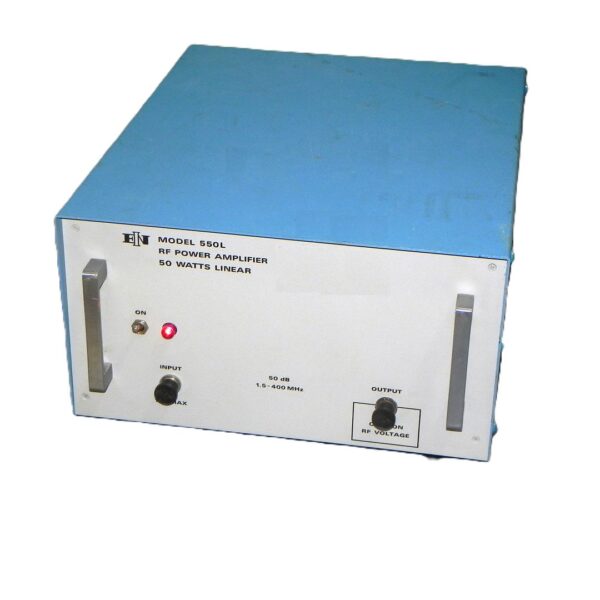 ENI 550L  RF Power Amplifier. 50 W Linear 1.5 - 400 MHz. 50 dB