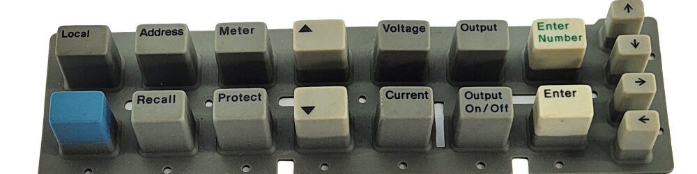 Keysight 06611-40002 Key Pad Flubber