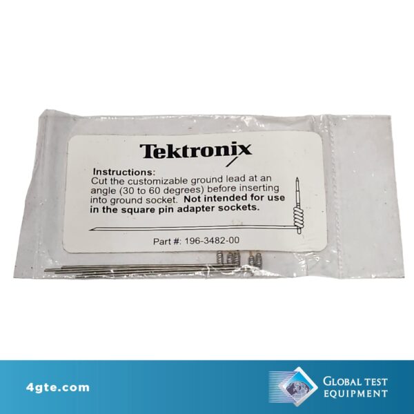 Tektronix 196-3482-00 Customizable Ground Lead Set, Set of 5